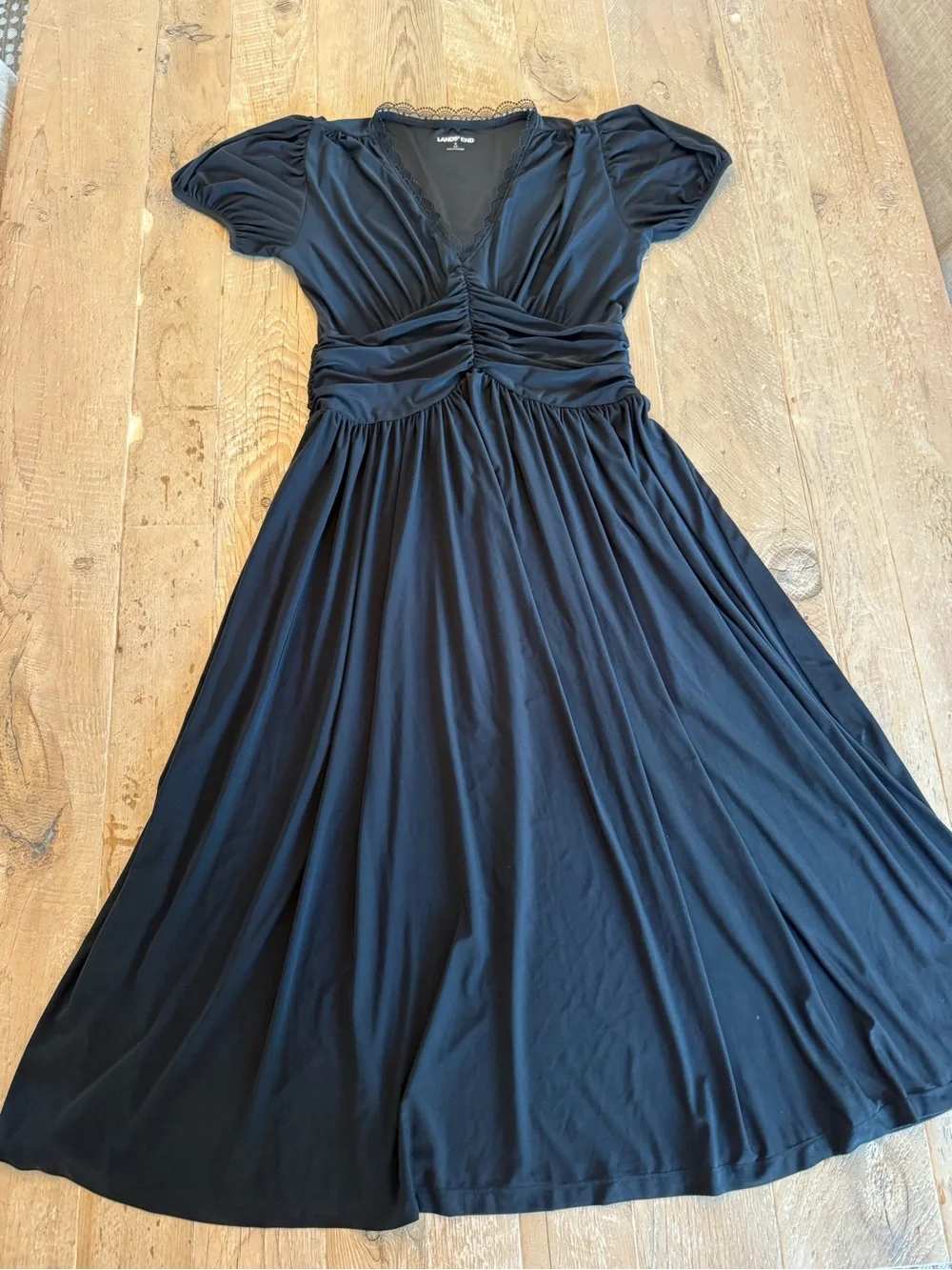 lands end dresses Squareneck Maxi Youll admire the stylish touches Lands' End Women's Off the